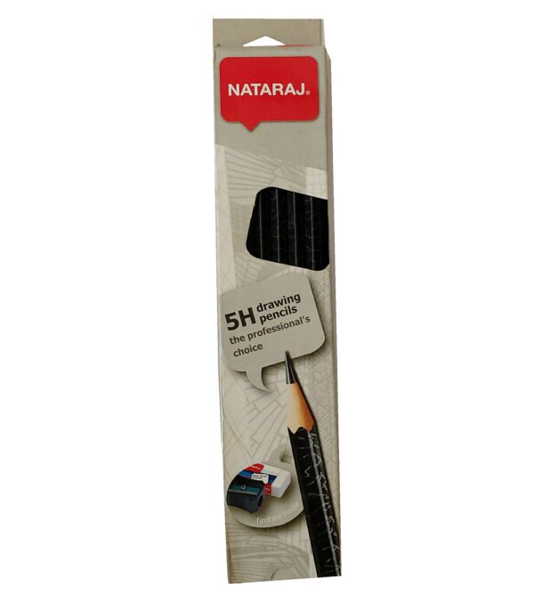 Nataraj Drawing pencils 5H - PKT (12pcs)