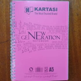 Kartasi Note Book Side Spiral A5 160 Pages