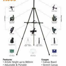 Khyati A003 METAL Tridpod / EASEL MASTER