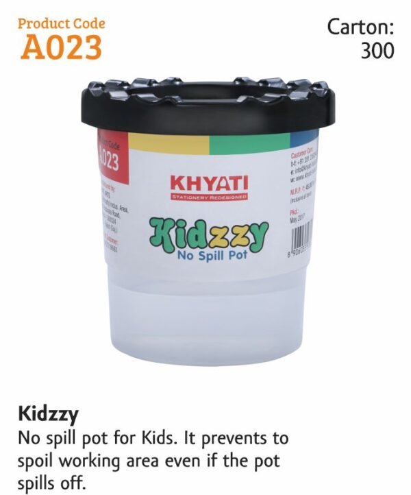 Khyati A023 Kidzee No Spill Pot