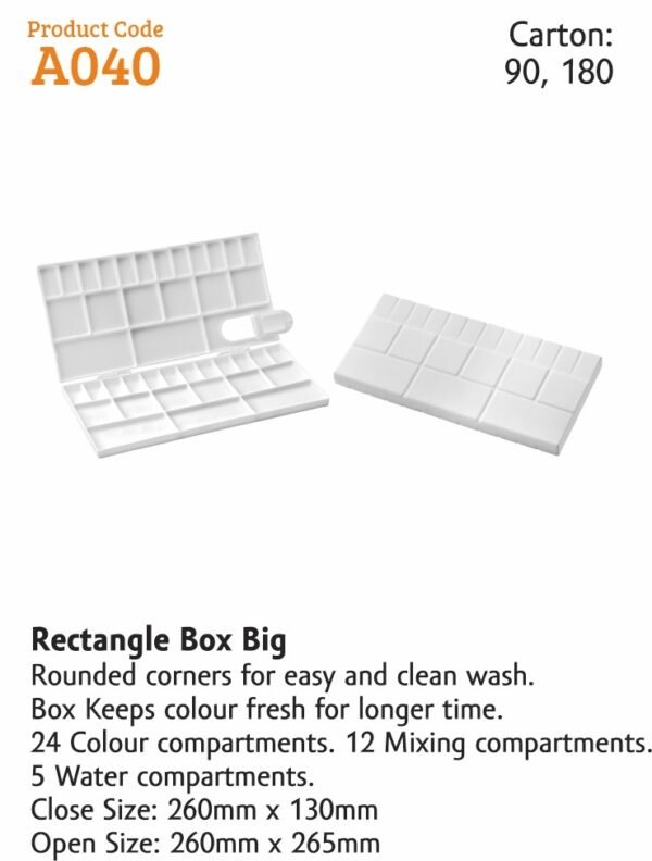 Khyati A040 CMP Rectangle Box Big