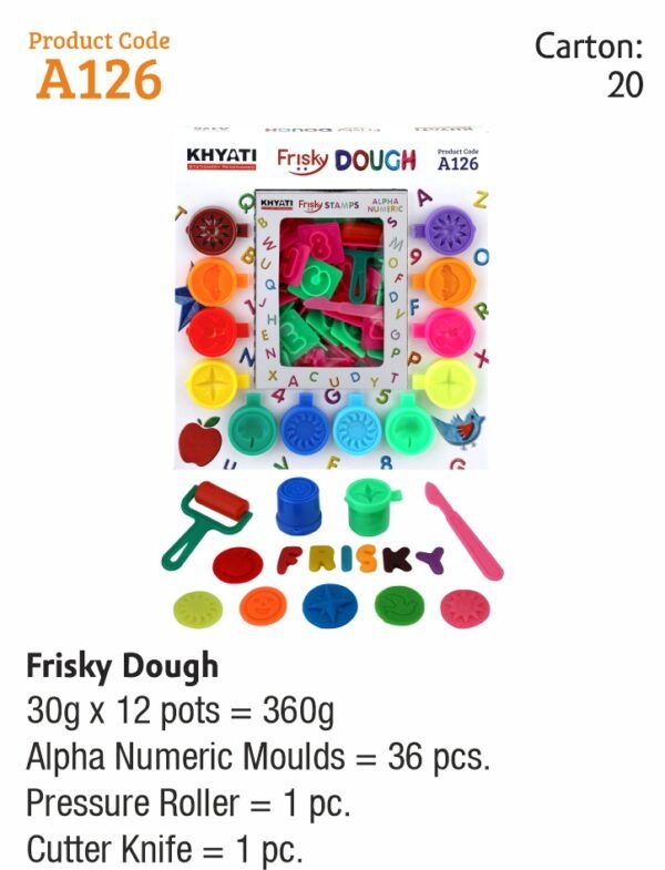 Khyati A126 Dough with ABCD Stamps