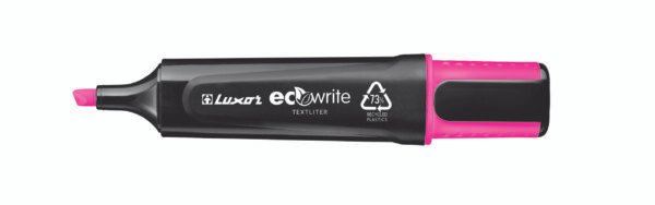 Luxor Text liter - Pkt(12Pcs) - Pink
