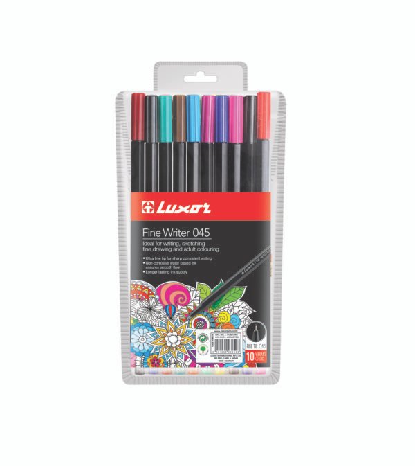Luxor Fine Writer 045 - Pkt(10Pcs)