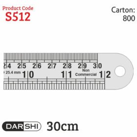 Khyati DARSHI METALIC RULER 30 CM S512 - 0%