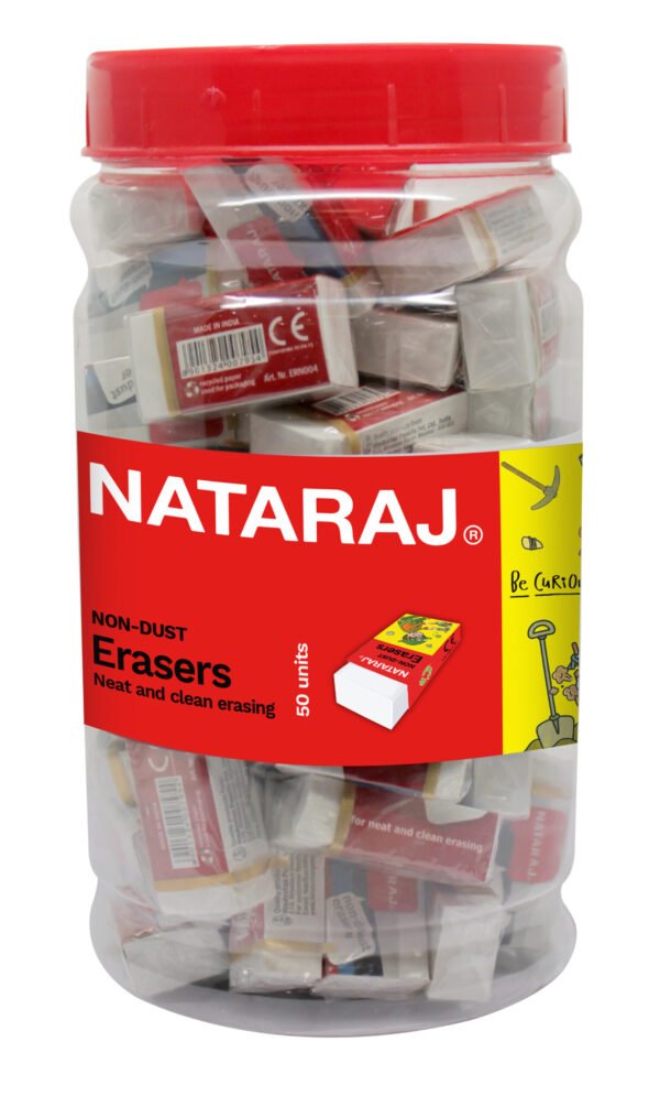 Nataraj Regular Eraser Dispenser 50pc