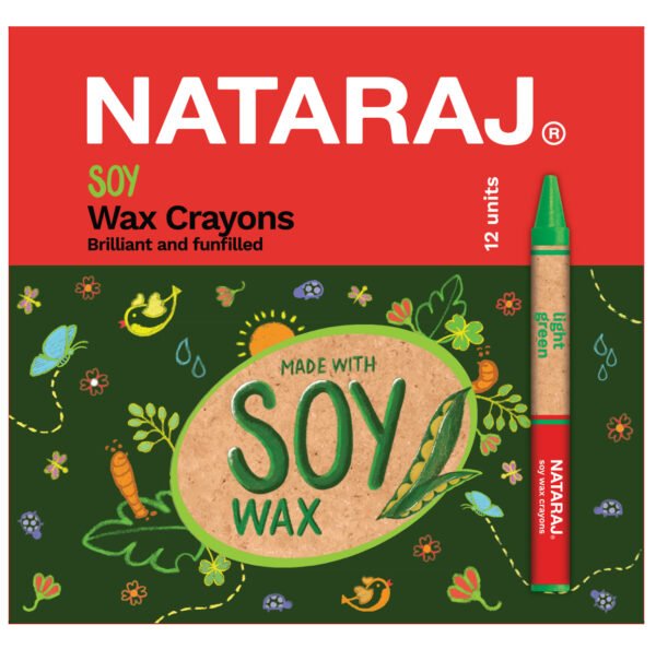 Nataraj Soy Crayon 12clr