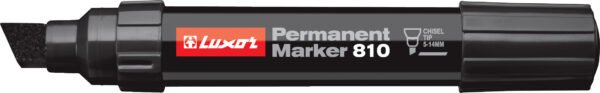 Luxor Marker 810 - Pkt(6Pcs) - Black