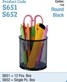 Khyati S651 Pen Stand Metal Mesh