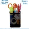 Khyati S658 Pen Stand Metal Mesh Square