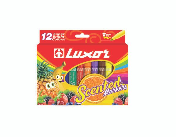Luxor Scented Marker - Pkt(12pcs)