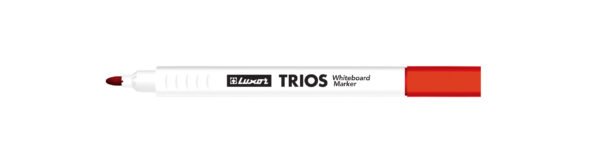 Luxor TRIOS Whie board Marker Red - Pkt (12 Pcs)