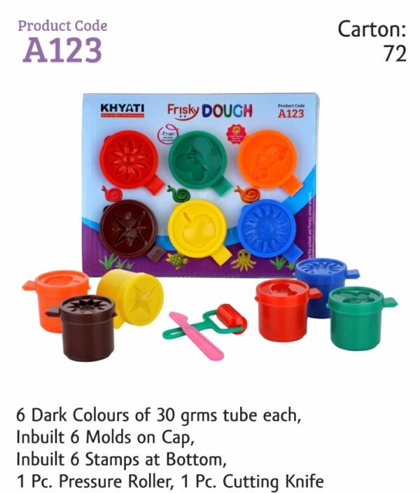 Khyati A123 6 clr 150g