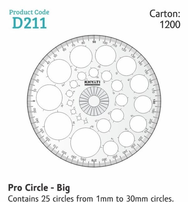 Khyati D211 Pro Circle Big - 0%