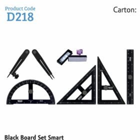 Khyati D218 Black Board Set Smart -0%