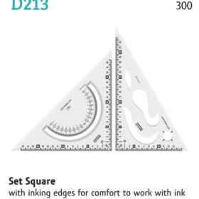 Khyati D213 Set Square 20x25 cm - 0%
