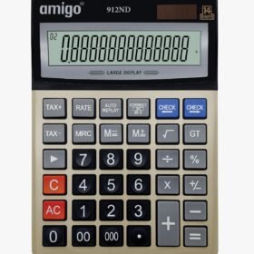 Amigo Calculator Gold 912 D