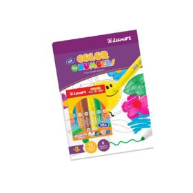 Luxor Colour By Number With Colouring Book - Set