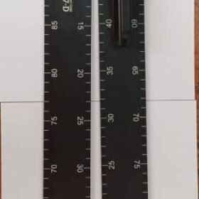 Khyati D217 D Black Board Ruler 100cm - 0%