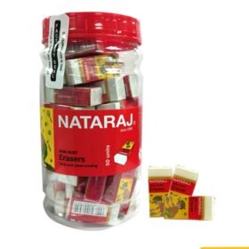 Nataraj Regular Eraser JAR 1X50 PCS